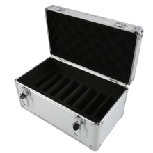 Aluminium en Eva Harde Schijf Beschermhoes 8X3,5 Inch en 6X2,5 Inch Slots voor Classificatie en Opslag van Harde Schijven