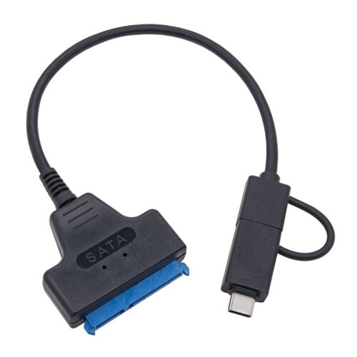 Cabo USB 3.0 para  Cabo Adaptador de Disco Rígido USB C para Cabo Adaptador de Disco Rígido de 2,5 Polegadas Conversor de Conector de Computador