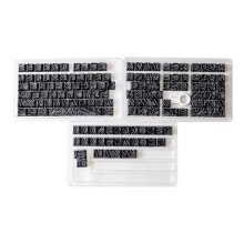131 Keys PBT Keycaps Set Thermally Sublimated Side Engraved Transparent Keycaps for Gaming Keyboard Black
