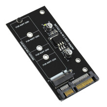M.2  Adapter M2 to  Adapter M.2 to  Adapter M.2 NGFF Converter 2.5inch SATA3 Card B Key for 2230-2280 M2 SSD