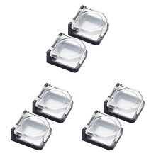 6X Power Push Button Cover,Waterproof and Collision Resistant, for 25mm Mounting Hole A