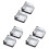 6X Power Push Button  Cover,Waterproof and Collision Resistant, for 25mm Mounting Hole A 2