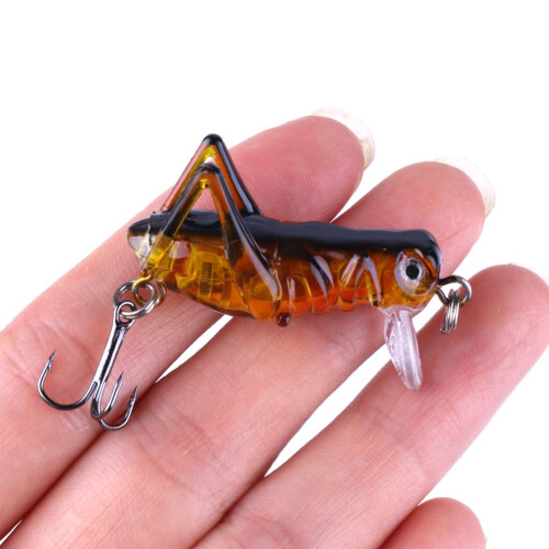 Grasshopper-shaped artificial fishing lure 1 piece 2
