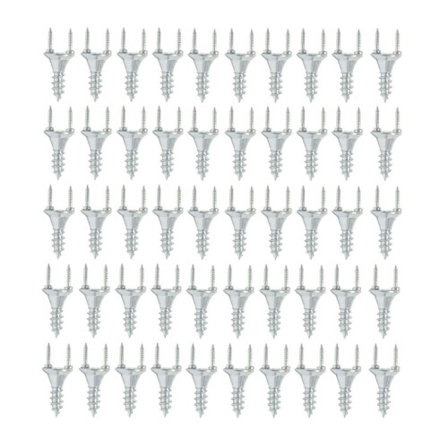 50PCS Seamless Nails Double-Headed Screw Solid Wood Baseboard Seamless Nails Foot  Special Nails