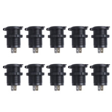 10X 12V-24V Presa di Corrente USB Dual USB 2.1 V 2.1A Impermeabile per Auto