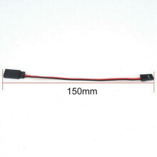 50 Pcs JR Style Servo Extension Cable,Servo Cables,Male to Female JR Plug, RC Servo Extension Lead Wire for RC Car