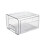 Plastic Fruit Vegetable Storage with Drainer Fridge Organizer Keep Fresh Food Container ,Single Layer 1