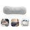 Grey Memory Foam Neck Pillow Ergonomic Support for Home and Office 6