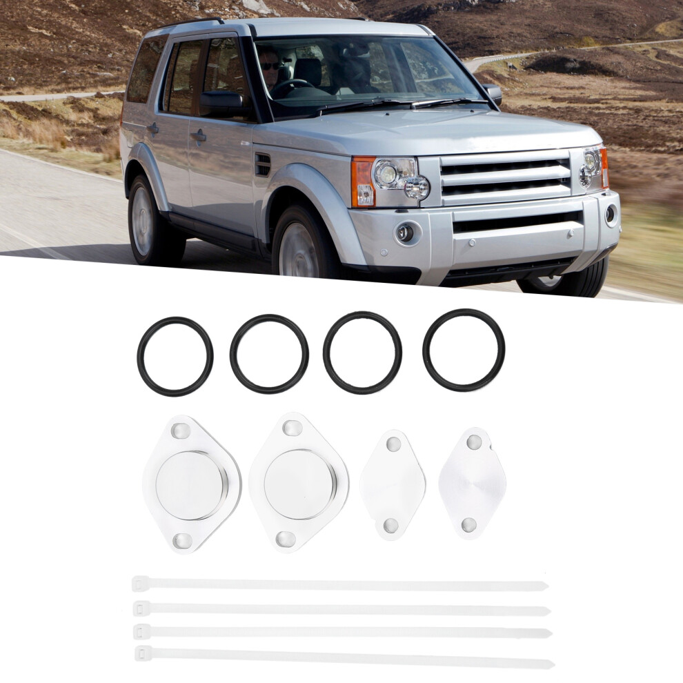 Aluminum Egr Blanking Plate Kit For Land Rover Discovery 3 & Range Rover Sport Tdv6 3071390749357