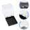 12 Pcs Clear Square Cube Storage Display Organizer Containers 11
