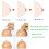 CareforYou 2Pair Nipple Corrector for Flat Inverted Nipples Silicone with Clear Case 3