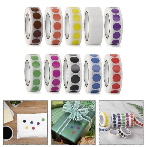 (Blue) adhesive dot labels 1000pcs 13mm for scrapbooking 1