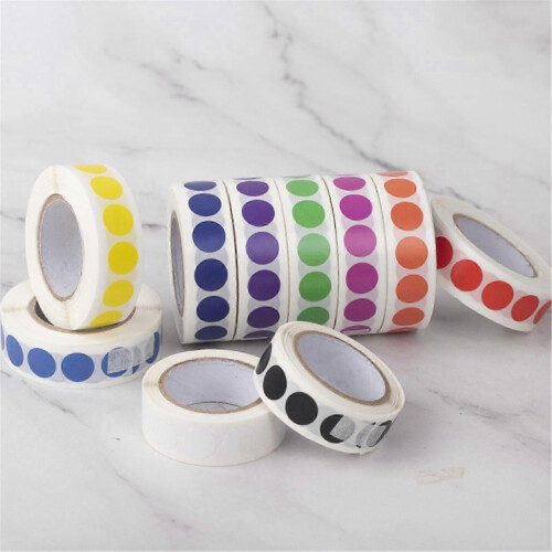 (Green) adhesive dot labels 1000pcs 13mm for scrapbooking 2