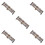 5pcs Mini Bamboo Fence Garden Picket Decorative Handcrafted 3