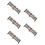 5pcs Mini Bamboo Fence Garden Picket Decorative Handcrafted 5