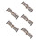 5pcs Mini Bamboo Fence Garden Picket Decorative Handcrafted 8