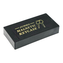 ROCKROK Portachiavi magnetico per auto, scatola di sicurezza nascosta, contenitore segreto per denaro, ufficio, camion, casa