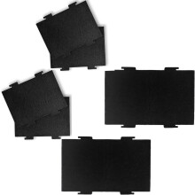 6er-Pack Ersatz-Luftfilter W11282981, Aktivkohle, kompatibel mit KitchenAid & Whirlpool Einbau-Mikrowellen
