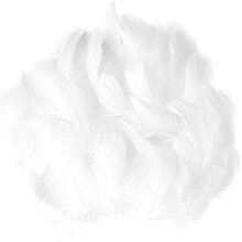 Luonnollinen luovuus Arts & Crafts DIY -höyhenaskartelusarja lapsille - 50 settiä eläinten höyheniä koristeluun ja leikkiin
