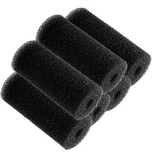 Náhradné veľké penové predfiltre 5,9" x 2,6" pre akváriové špongie, filter pre záhradné čerpadlo (balenie 6 kusov)