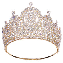 (4) Rhinestone Wedding Tiara for Cosplay & Balls