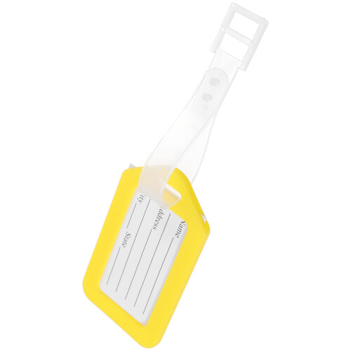 2Pièces Luggage Id Tag Orange Pour Bagages À Carte D'identité Incluse 2