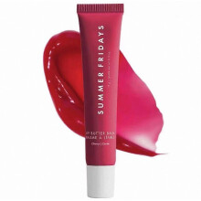 (Cherry)Summer Fridays Tinted Lip Butter Balm - Conditioning Vegan Lip Balm for Instant Moisture, Shine & Hydration - Sheer-Tinted, Soothing Skincare