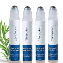 (4PCS)Be Bodywise Hair Growth Serum,3% Rosemary Hair Roll On Essence -25ml