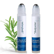 (2PCS)Be Bodywise Hair Growth Serum,3% Rosemary Hair Roll On Essence -25ml