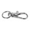 30Pcs Metal Clasp Swivel Trigger Clips Snap Hooks Key Ring Bags DIY  Silver 3
