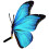 Simulationsschmetterling Mit Stab Acryl Gartendekoration Schild 6