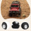 4X White RC Crawler Wheels 1/10 Scale Wheel Hub Replacement for Secure Mounting and Custom Builds 2