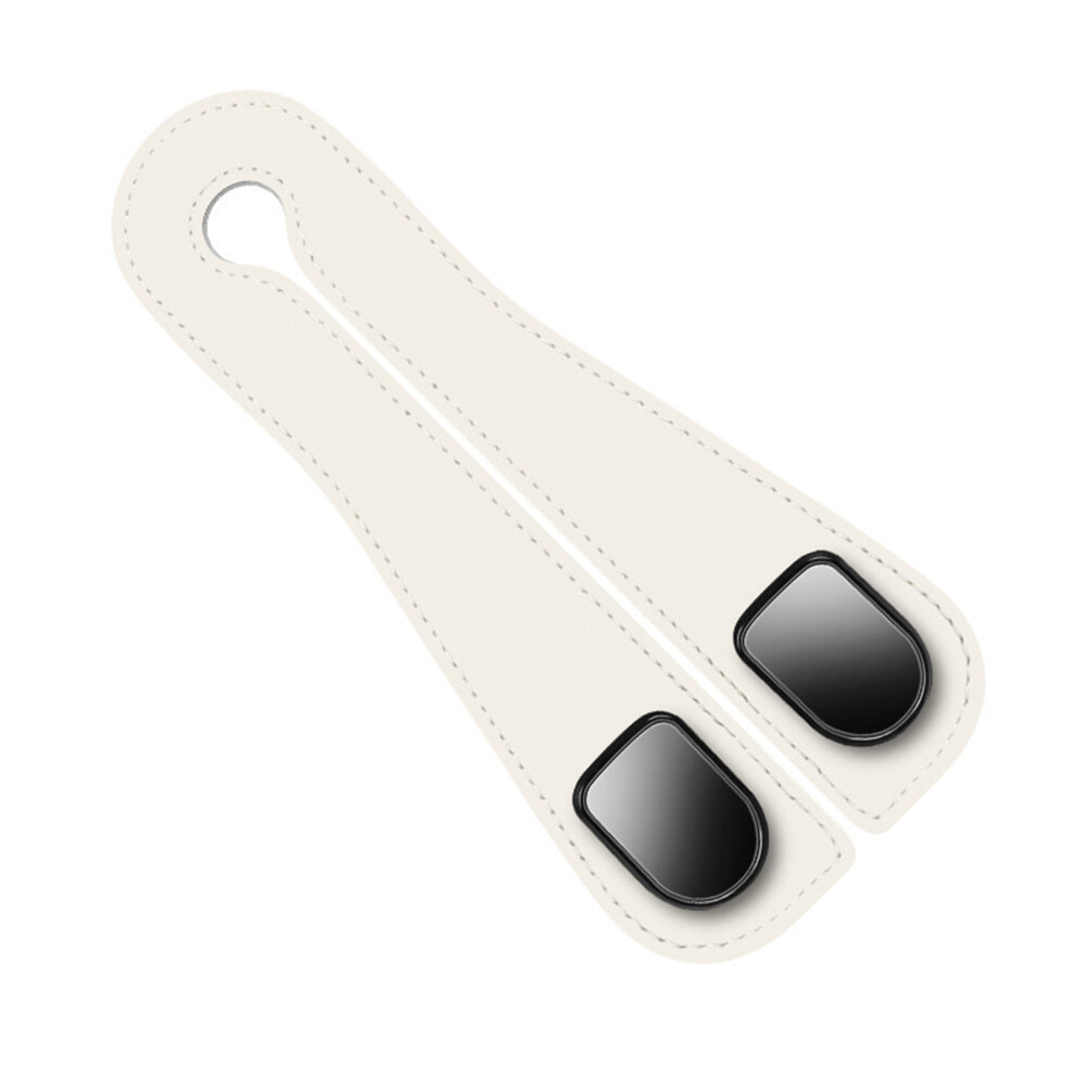 (Creamy ) Car Seat Hook Organizer For Purses & Bags White 6001832399953