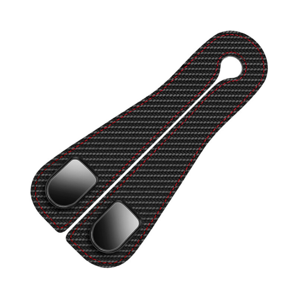 (Carbon Fiber) Car Seat Hook Organizer For Purses & Bags 6001832399915
