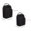 2Stk Eva Baseball Hat Organizer Schwarz, Robuste Reise-Hutbox 2