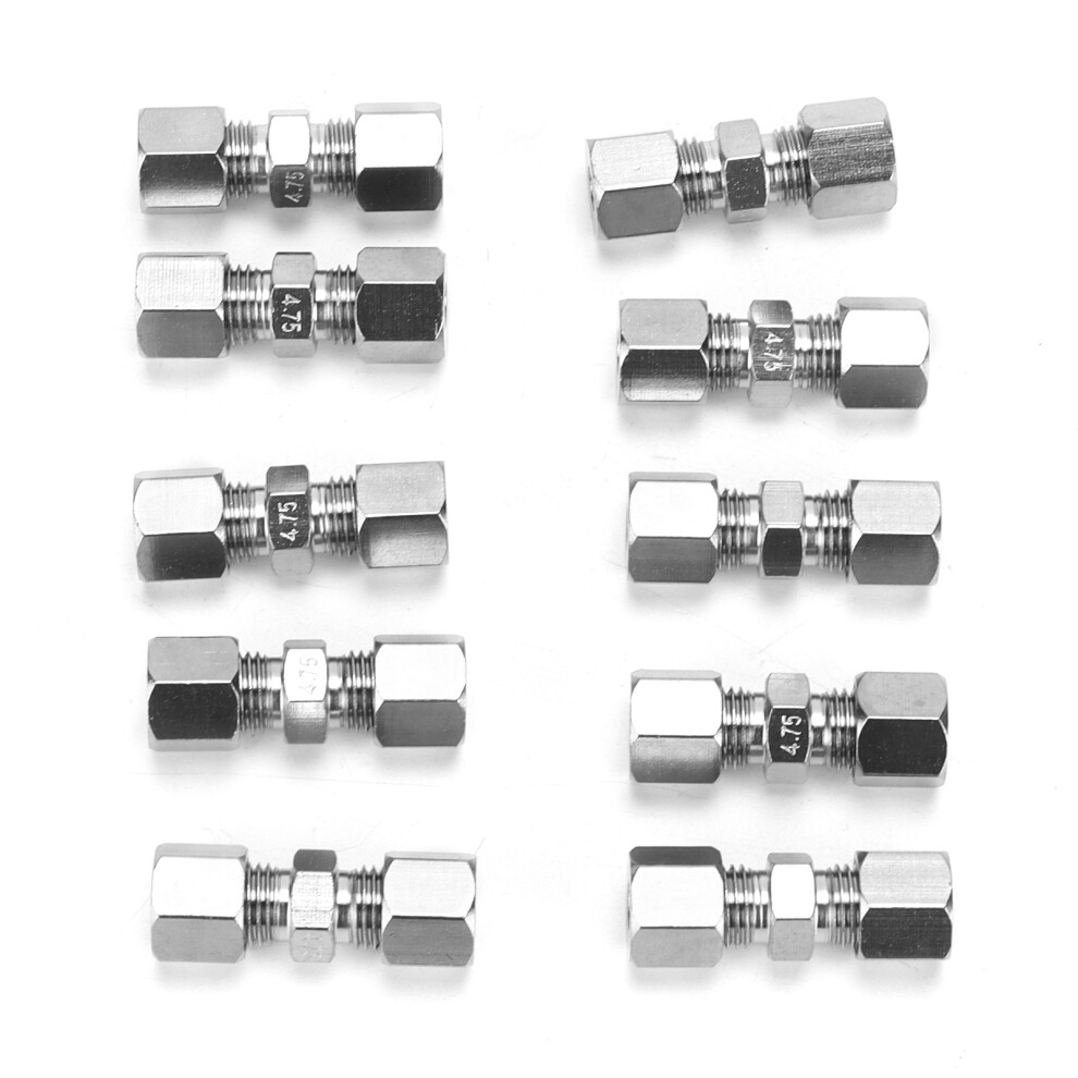 Mercedes Brake Cable Connectors 10 Pack For 4.75Mm Metal Brake Line Replacement 4321390750532
