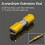 2pcs Portable Screwdriver Bit Holder Double  Extension Rod Quick Release 1/4inch Hex Screw Adapter Socket 3