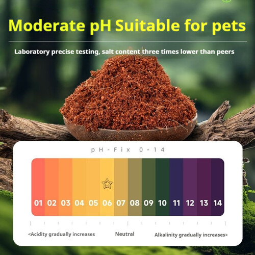 (2pcs) Coconut Coir Moss Reptile Substrate for Terrariums