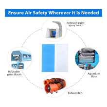 8 Piece Spray Booth Filter, Spray Booth Filter Set, Double Layer Design for Spray Painting Enthusiasts, Spray Booths