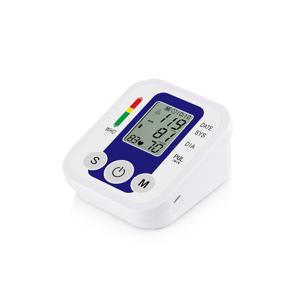 Upper Arm Blood Pressure Monitor Voice Broadcast English Home Use Hospital Accurate Measurement