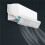 3X Air Conditioner Cover Windshield Air Conditioning Deflector Baffle Shield Wind Guide Anti-Wind Shield No Filter 3