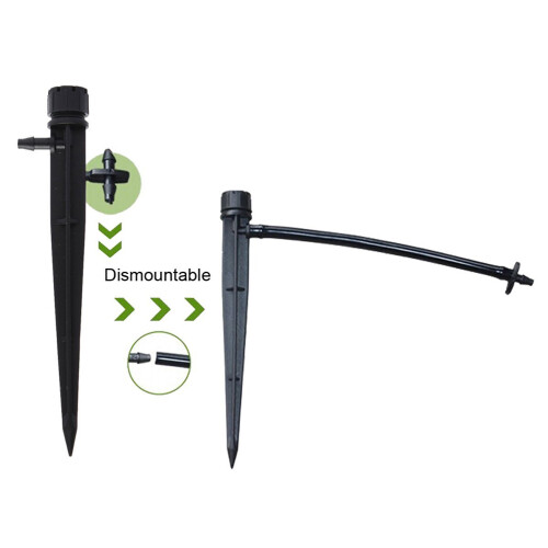 50Stk 13Cm Verstellbare Bewässerungssprüher Mit Stab 1