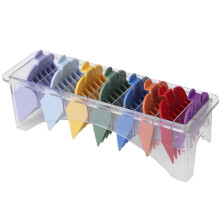 Hair Clipper Replacement Sheath 8 Colors&Size Limit Comb Accessory Guide Comb Suitable for Trimmer with Storage Box