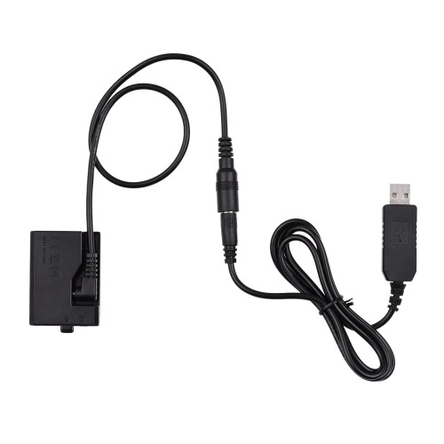 ACK-E10 5V USB Dummy Battery  Coupler Adapter(Replacement for LP-E10) for   Rebel T3/T5/T6/T7/T100