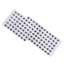 4mm 3D Fishing Lure Eyes 100 Pack