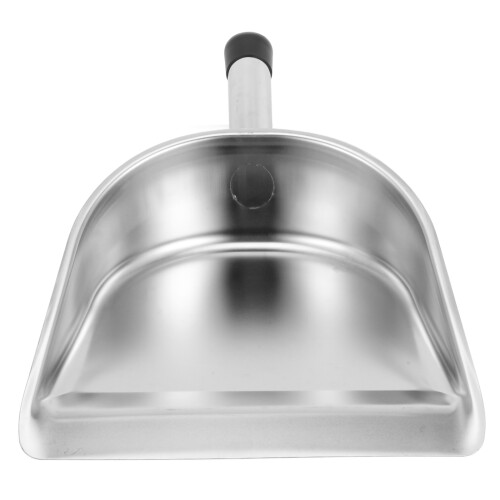 Stainless Steel Dustpan Practical Handheld Trash Shovel Silver 1