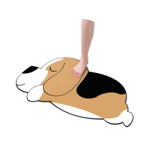 Ensemble de tapis de sol multifonctions comprenant des bacs à glaçons flexibles et un tapis de bain à séchage rapide antidérapant, idéal pour