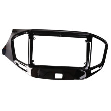 9 Tum Car Fascia för Vesta Sport 2015-2018 2Din Fascia Audio Fitting Adapter Panel Ramsats BiltillbehöR