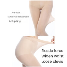 Collants 80D Chaussettes Ă Pied Bas Collant Opaque (Gris)