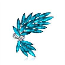 Crystal Wheat Brooch Simple Brooch Temperament Female Pin for Women